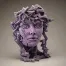 Edge Sculpture Venus Bust - Amethyst