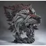 Edge Sculpture Wolf Bust - Timber