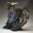 Edge Sculpture Cleopatra Bust - Egyptian Blue