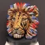Lion Bust – ‘Charlie’ – King Charles III Coronation
