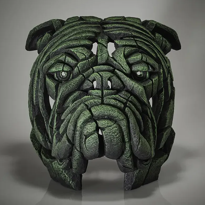 Edge Sculpture Bulldog Bust - Bowling Green - Limited Edition 50