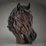 Edge Sculpture Horse Bust - Bay