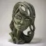 Edge Sculpture Elf Bust - Leaf