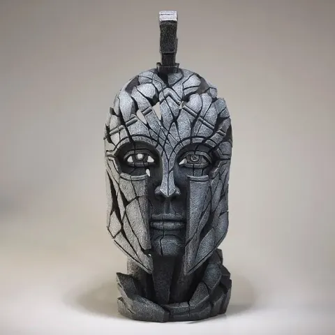 Edge Sculpture Spartan Bust - Slate
