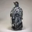 Edge Sculpture Spartan Bust - Slate