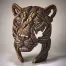 Panther Bust 'Temple Gold' - Gold - Limited Edition 100