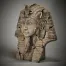 Edge Sculpture Tutankhamun Bust (Sands of Time)