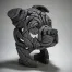 Edge Sculpture Staffordshire Bull Terrier Bust (Blue)
