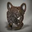 Edge Sculpture French Bulldog Bust (Brindle)
