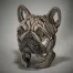 Edge Sculpture French Bulldog Bust (Fawn)
