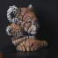 Edge Sculpture Koala and Joey Bust (Brown)