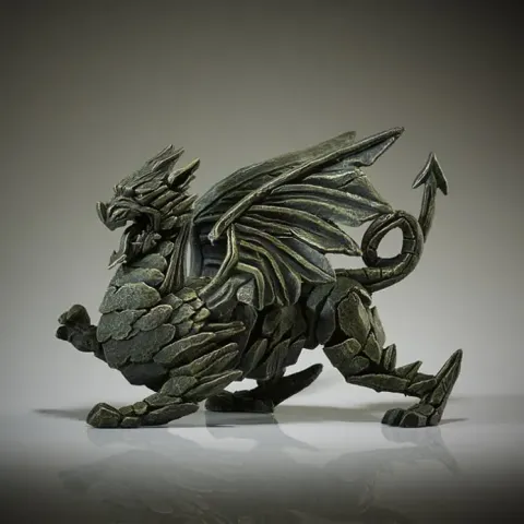 Edge Sculpture Dragon - Green