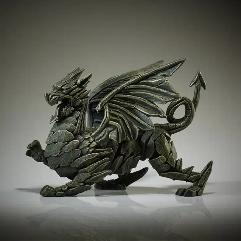 Edge Sculpture Dragon - Green