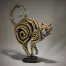Edge Sculpture Standing Cat - Ginger