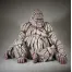 Edge Sculpture White Gorilla Figure