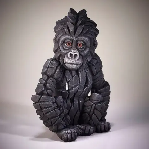 Edge Sculpture Baby Gorilla