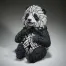 Edge Sculpture Panda Cub Figure