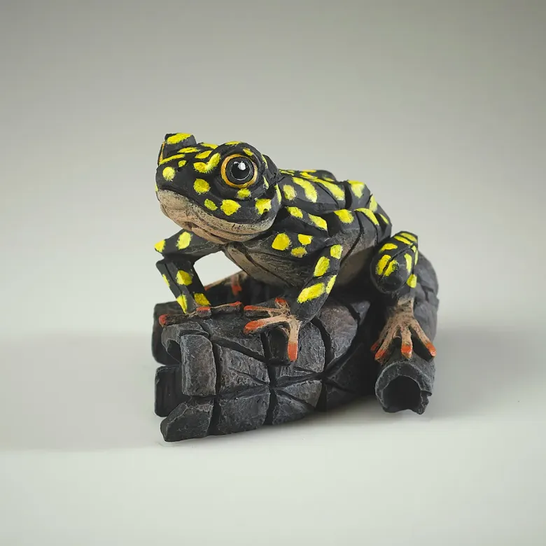 Edge Sculpture African Frog (Yellow Spot) Figure