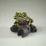 Edge Sculpture African Frog (Yellow Spot) Figure