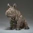 Edge Sculpture Rhinocerous Calf Figure