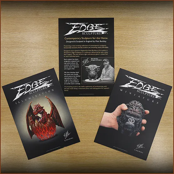 Example picture of Edge Sculpture product certificates