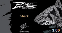 Edge Sculpture Shark Figure