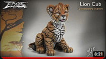 ED46W Lion Cub and White Lion Cub